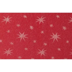 Tischdecke 'Stellato' rot 220 x 140 cm