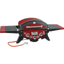 Tischgrill 'Medison' rot 118,5 x 53 x 38 cm
