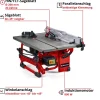 Tischkreissäge 'TC-TS 8 I' 800 W rot