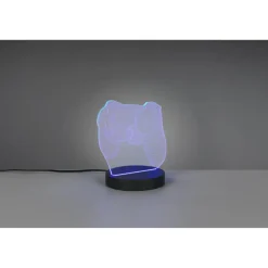 Tischleuchte 'Joy' schwarz 16 x 17 x 12 cm