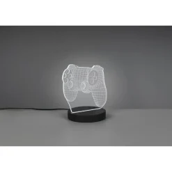 Tischleuchte 'Joy' schwarz 16 x 17 x 12 cm