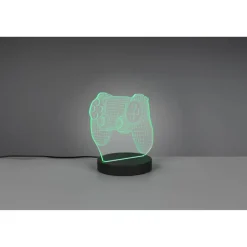 Tischleuchte 'Joy' schwarz 16 x 17 x 12 cm