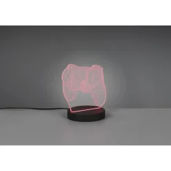 Tischleuchte 'Joy' schwarz 16 x 17 x 12 cm