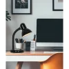 Tischleuchte 'Till' schwarz E27, 30 cm