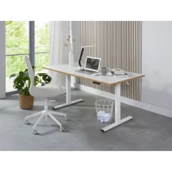 Tischplatte Dekorspan weiß 160 x 80 x 2,5 cm