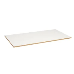 Tischplatte Dekorspan weiß 200 x 80 x 2,5 cm