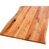 Tischplatte Wildeiche astig massiv 180 x 80 x 2,4 cm