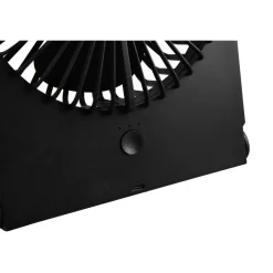 Tischventilator 'Breezy' schwarz 19 x 23 x 10,5 cm