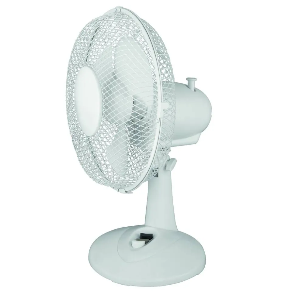 Tischventilator weiß Ø 27,5 cm