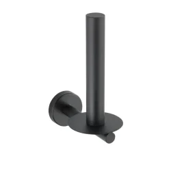 Toilettenpapierhalter 'Bosio' Edelstahl schwarz