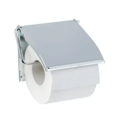 Toilettenpapierhalter 'Cover' verchromt, mit Deckel