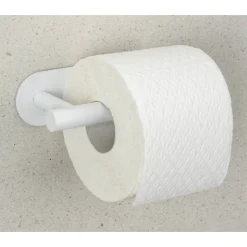 Toilettenpapierhalter 'Orea' Edelstahl weiß matt