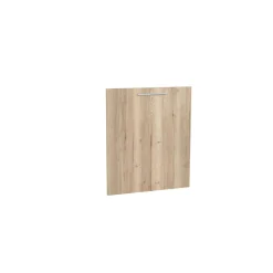 Tür für vollintegrierten Geschirrspüler 'Optikomfort Erik290' eichefarben 59,6 x 70 x 1,6 cm