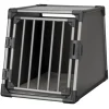 Transportbox M-L Aluminium graphitfarben 61 x 65 x 86 cm