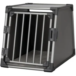 Transportbox M-L Aluminium graphitfarben 61 x 65 x 86 cm