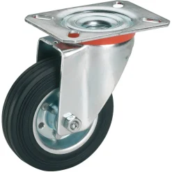 Transportgeräte-Lenkrolle mit Platte 100 mm