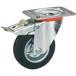 Transportgeräte-Lenkrolle mit Platte 100 mm