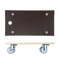 Transporthilfe 'MM1340' braun 38 x 38 x 11 cm, 300 kg