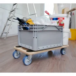 Transporthilfe 'MM1128' holzfarben 59 x 29 x 11 cm, 200 kg