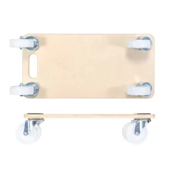 Transporthilfe 'MM1129' holzfarben 59 x 29 x 13,5 cm, 300 kg