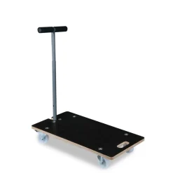 Transportroller mit Teleskopgriff 70 x 37 cm, 250 kg