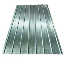 Trapezblech silbern verzinkt 200 x 90,6 x 0,035 cm