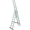 Traversenfußkappe für Stufenleitern schwarz/violett 61,5 x 20 mm