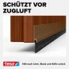 Türdichtschiene 'Insulation' für unebene Böden braun 100 x 3,7 cm