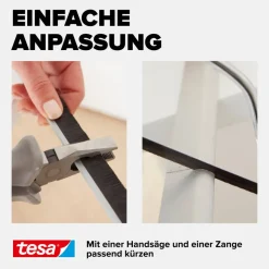 Türdichtschiene 'Insulation' für Textilböden transparent 100 x 4,3 cm