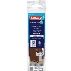 Türdichtschiene 'Insulation' für unebene Böden braun 100 x 4 cm