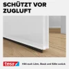 Türdichtschiene 'Insulation' für unebene Böden weiß 100 x 3,7 cm