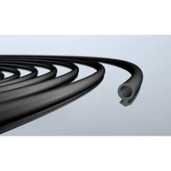 Türdichtung für Holzzarge Meterware schwarz
