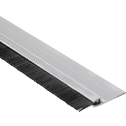 Türdichtungsbürste Aluminium blank 1000 x 45 mm