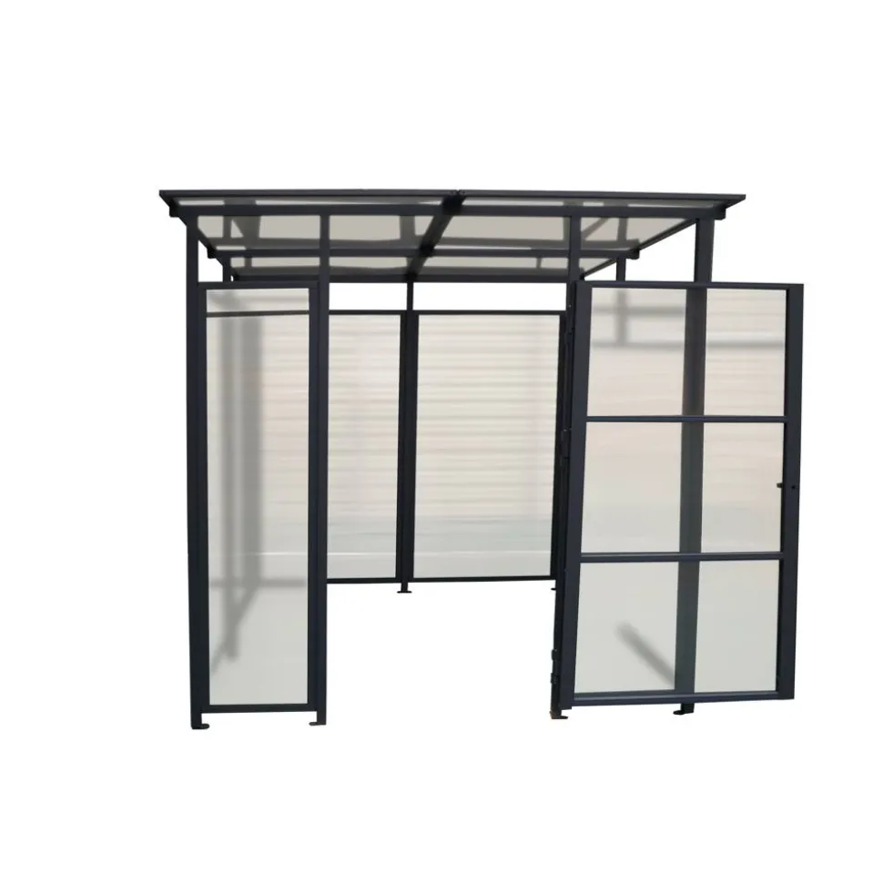 Türelement zu Multifunktionsunterstand 'Bus' 227 x 223 x 212 cm