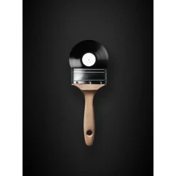 Trendfarbe 'New Black' schwarz matt 1 l