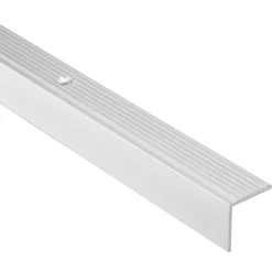 Treppenprofil Aluminium silber 1000 x 19 x 20 mm