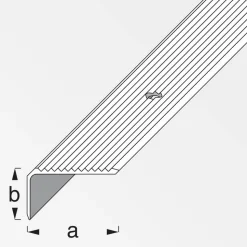 Treppenprofil Aluminium silber 1000 x 41 x 23 mm