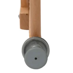 Treppenschutzgitter 'Svea' holzfarbend 61-101,7cm