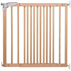 Treppenschutzgitter 'Pia' buchefarbend 76-110 cm