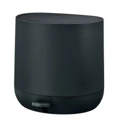 Treteimer 'Pomino' schwarz 4,5 l mit Absenkautomatik