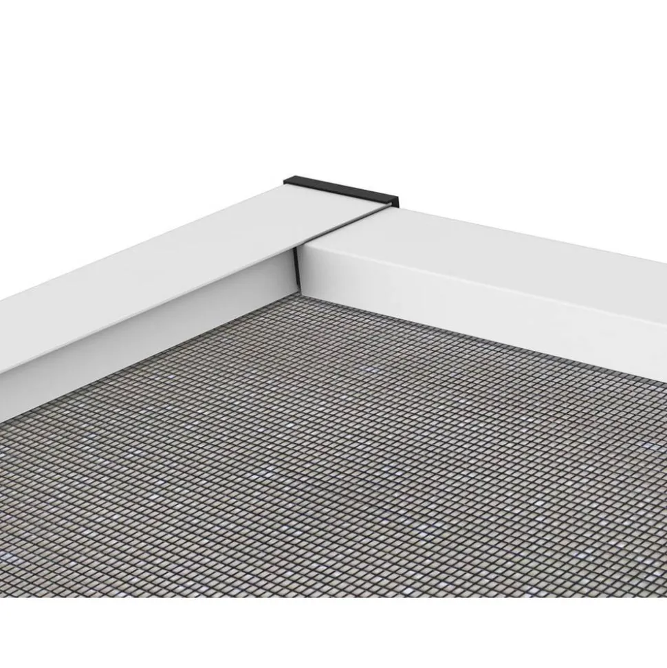 Türfliegengitter 'Master Slim' weiß 120 x 240 cm