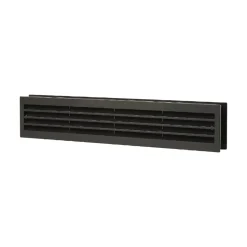 Türgitter 453 x 91 mm braun, 2-teilig