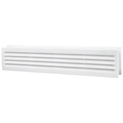 Türgitter 453 x 91 mm weiß, 2-teilig