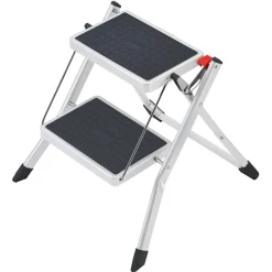 Trittleiter 'MK60 StandardLine' 2 Stufen, weiß 57,5 cm