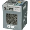 Trockenbauschraube 'Gix-A' PH2 Ø 3,9 x 25 mm 600 Stück
