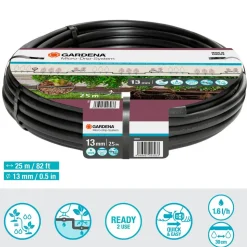 Tropfrohr 'Micro-Drip-System' Ø 13 mm ober- und unterirdisch, 25 m