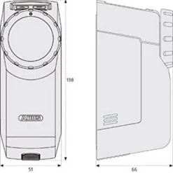 Türschlossantrieb 'CFA3100' HomeTec Pro Bluetooth