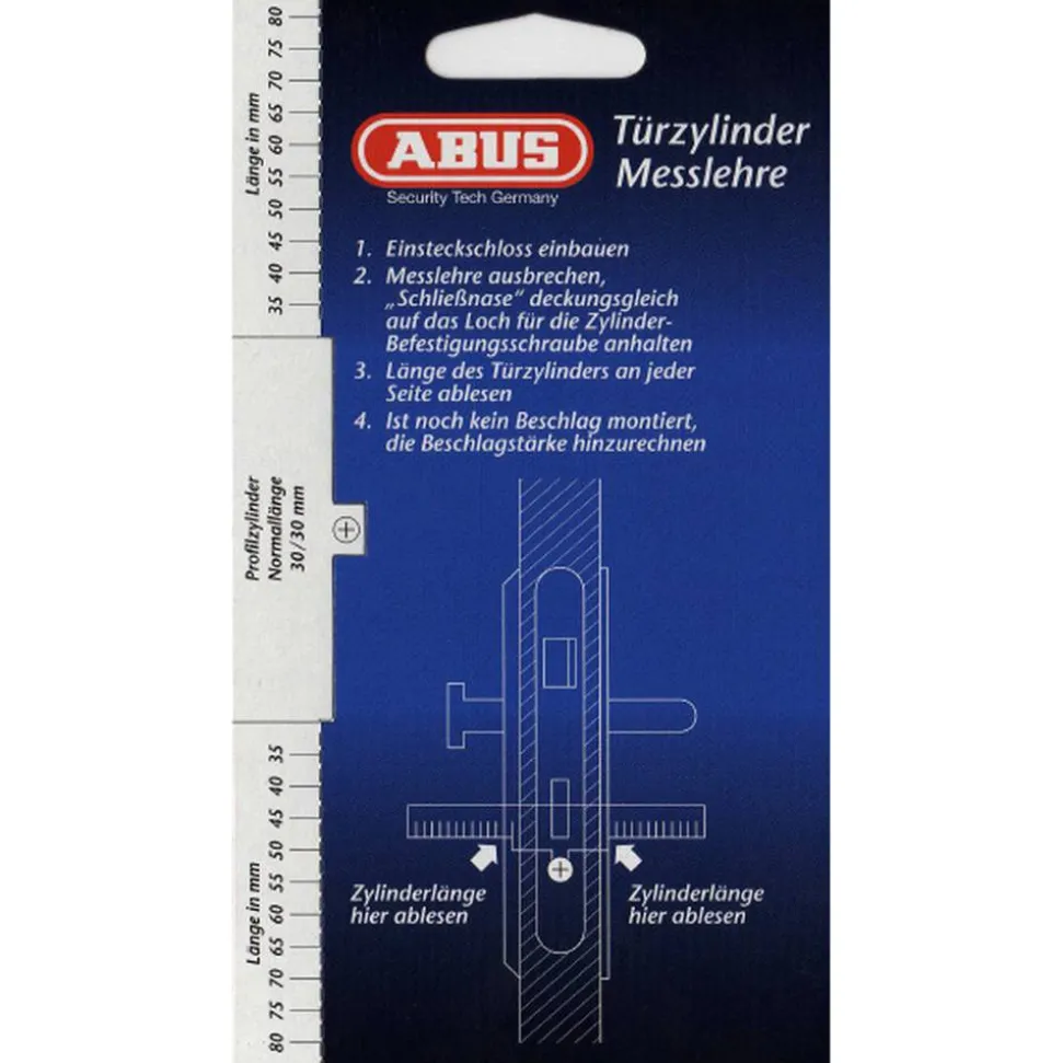 Türzylinder-Messlehre