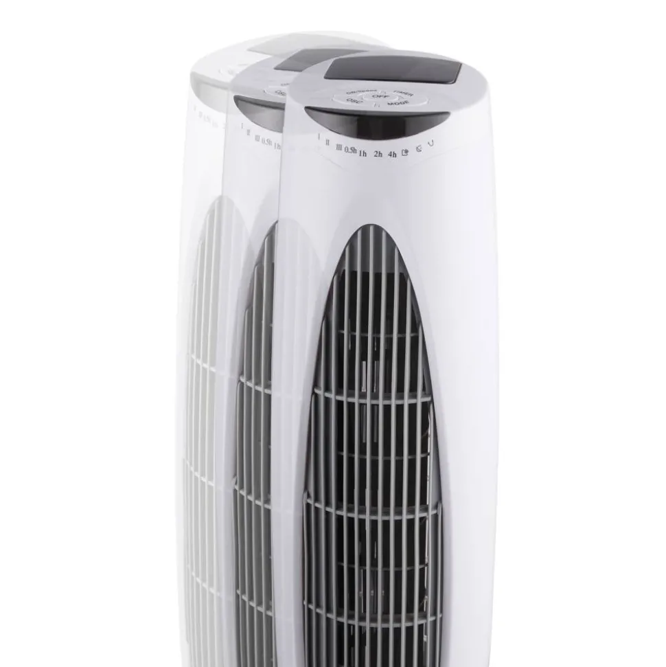 Turmventilator 'Power' weiß 98 cm