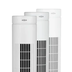 Turmventilator weiß Ø 24 x 76,4 cm
